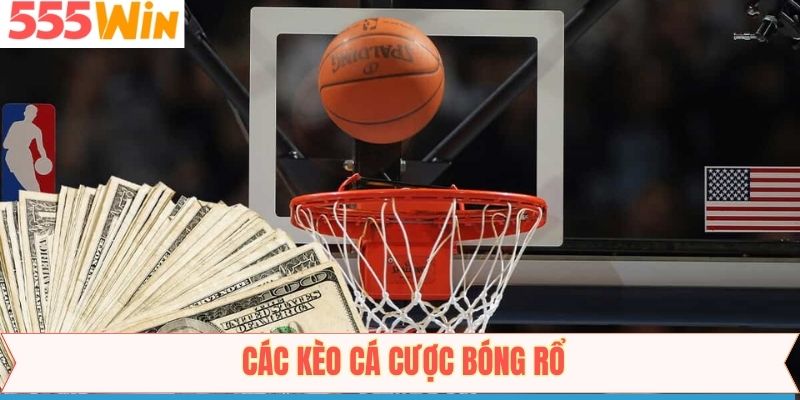 Một số kèo cược bóng rổ phổ biến nhất hiện nay