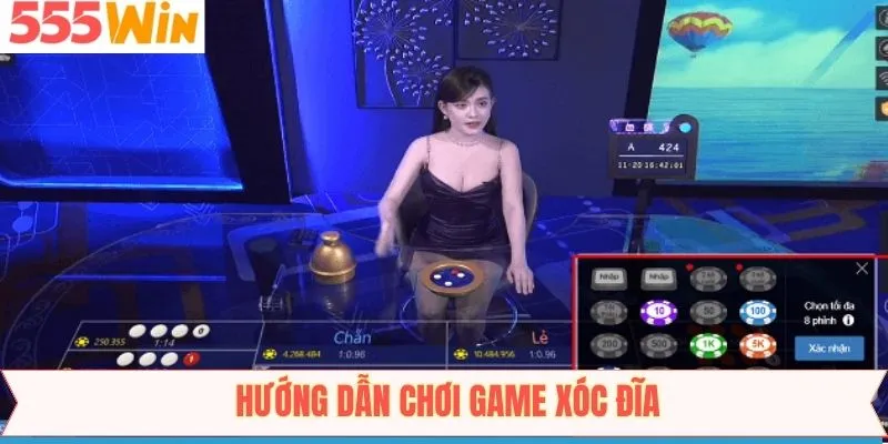 Các thao tác trải nghiệm dự đoán tựa game tại 555Win