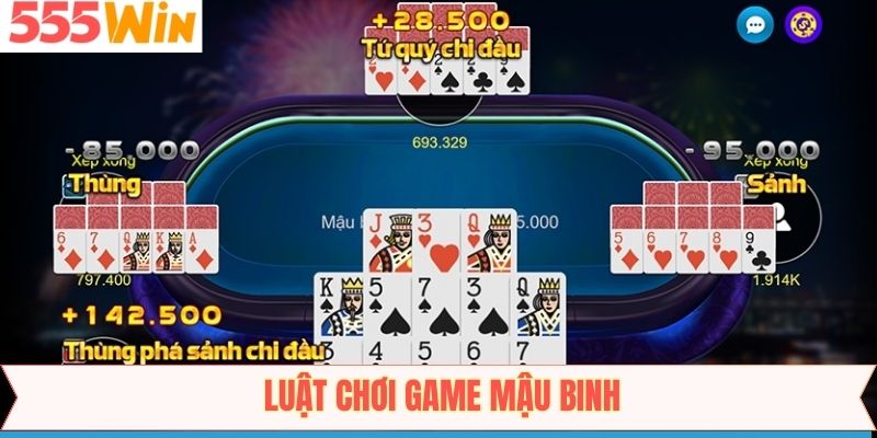 Nắm rõ về luật chơi trong game mậu binh dành cho hội viên